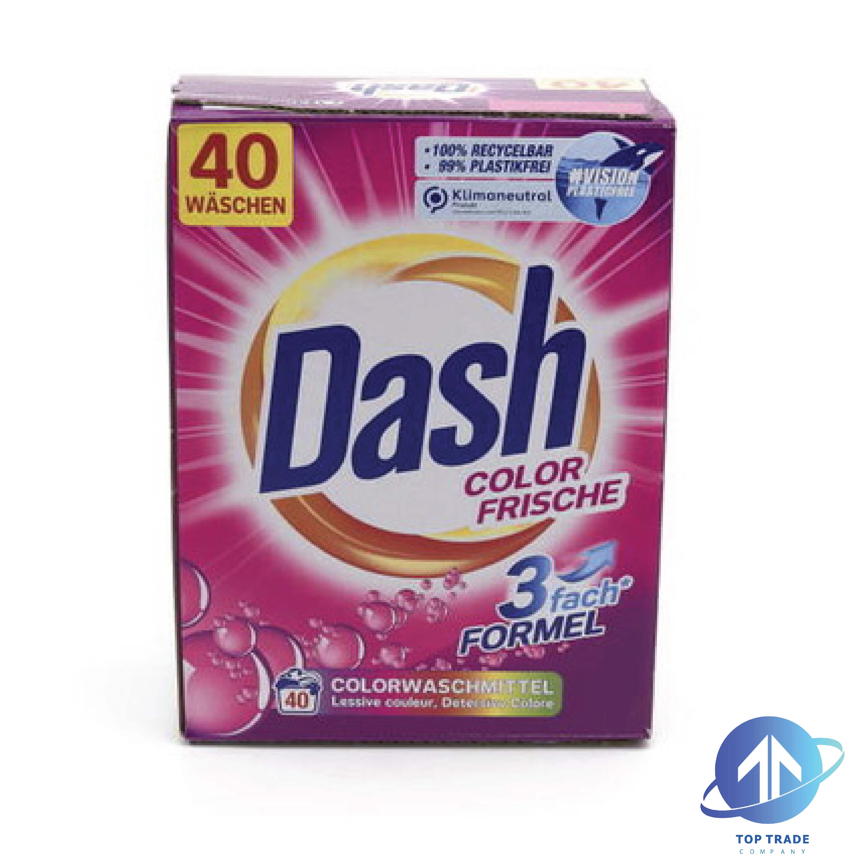 Dash washing powder 2,6kg/40sc fresh color